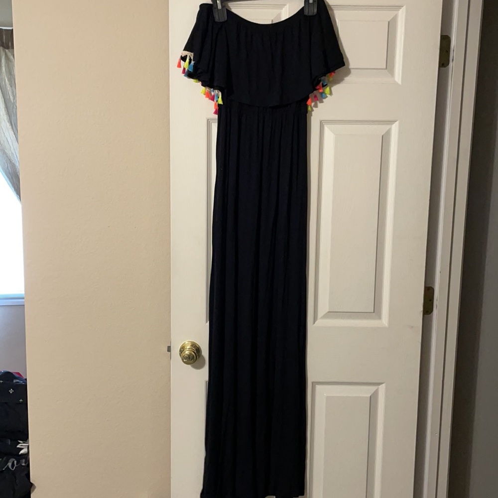 Bellamie off the shoulder maxi dress - Picture 2 of 3